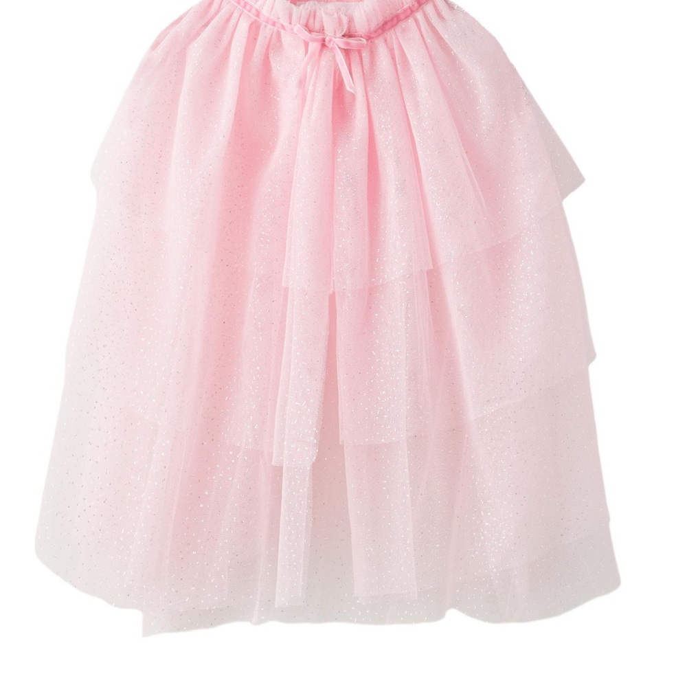 Zara Pink Layered cape